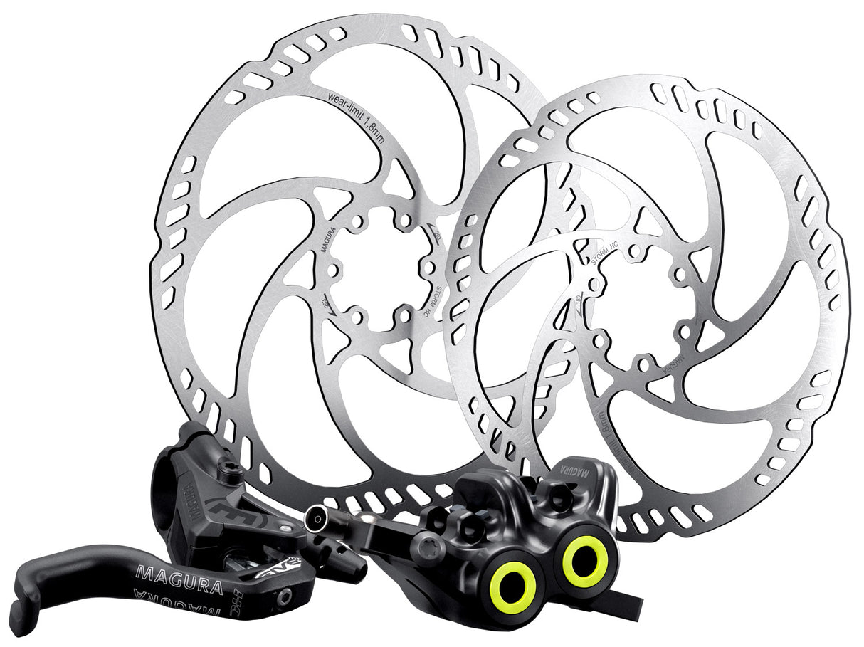 Kit de freins à disque Magura MT5 Pro + Storm HC 203 180