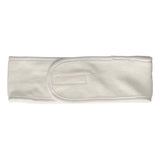Pour coiffeurs, bandeau de maquillage blanc, fermeture velcro