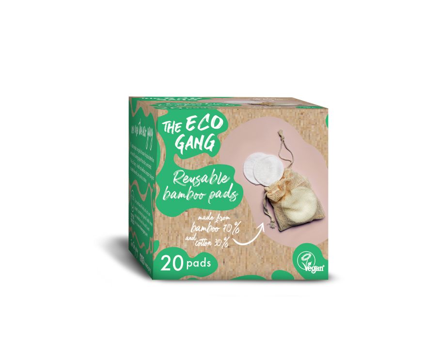 The Eco Gang Washable makeup slices 20 pieces