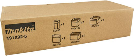 Ensemble de boîtes d'insertion d'accessoires Makita pour organisateur mbox - 191x92-5 191x92-5