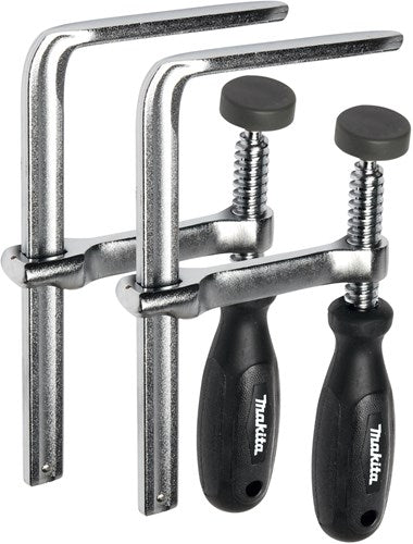 Makita accessoires jeu de pinces pour rail de guidage - 194385-5