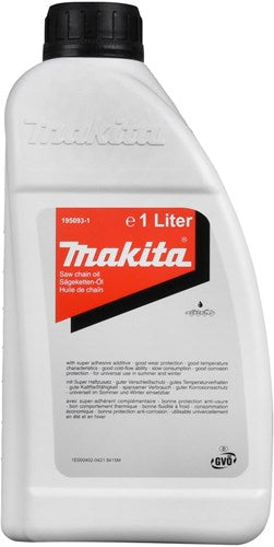 Makita accessoires huile pour tronçonneuse 1ltr - 195093-1 - 195093-1
