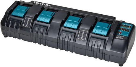 Chargeur Makita DC18SF avec 4 ports qui charge 2 batteries simultanément - 196426-3