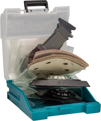 Makita accessoires multi-outils ensemble de 14 pièces pour TM3000CX3, DTM52Z etc. - 199542-0 - 199542-0