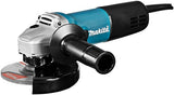 Makita 9558hnrgk3 | meuleuse d'angle avec interrupteur de verrouillage | 230 V | 125 mm | dans un coffret en acier | y compris ensemble d'accessoires