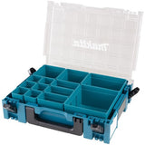 Accessoires Makita 191x80-2 | mbox avec couvercle transparent et 13 plateaux amovibles - 191x80-2