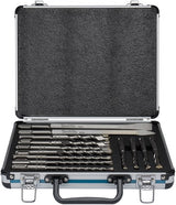Accessoires Makita b-64674 | jeu de burins pb4s sds+ | SDS-plus 13 pièces | en coffret aluminium - b-64674
