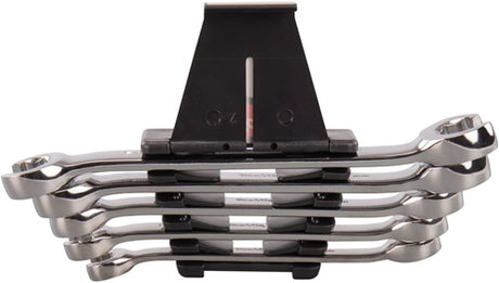 Accessoires Makita b-65545 | jeu de clés à anneau | ouvert | 5 pièces - b-65545