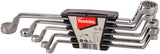 Accessoires Makita b-65551 | jeu de clés à anneau | 5 pièces - b-65551