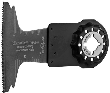 Makita b-64820 tma048 lame de scie plongeante 65mm clous à bois