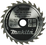 Accessoires Makita lame de scie circulaire | bois | 136x20x1,5 24t 20g - b-33629