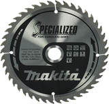 Accessoires Makita lame de scie circulaire bois | spécialisé 165x20x1.45 44t 23g - b-53229 b-53229