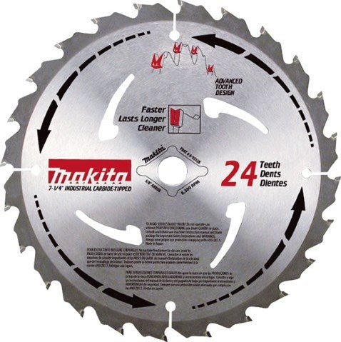 Makita accessoires lame de scie circulaire mforce 210x30x2.3 24t15g - b-08078