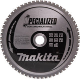 Accessoires Makita lame de scie circulaire | panneau sandwich | hm 270x30 60t - b-33598
