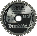 Accessoires Makita lame de scie circulaire acier doux spécialisée 136x20x1,5 30t - b-33526