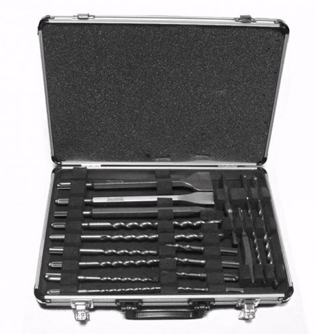 Accessoires Makita d-42444 Jeu de 17 forets et burins SDS-plus dans un étui d-19180 - d-42444