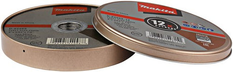 Accessoires Makita d-65969-12 | disque à tronçonner acier inoxydable | 12 pièces en boîte | 125x22,23x1,2mm - d-65969-12