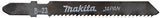 Accessoires Makita lame de scie sauteuse b23 - t118b | 5 pièces - a-85743