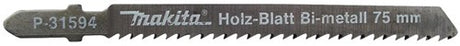 Accessoires Makita lame de scie sauteuse hc12bi - t101bf | 5 pièces - p-31594