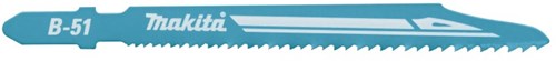 Makita accessoires lame de scie sauteuse hss métal 100mm t123x | 5 pièces - b-06476