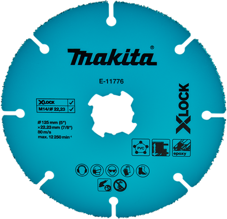 Accessoires Makita disque à tronçonner 125x22,23x2,0mm - e-11776 e-11776