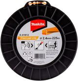 Accessoires Makita e-01812 | ligne de tonte | 2,4x225m | orange - e-01812