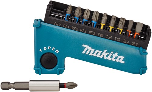 Accessoires Makita e-03573 | jeu d'embouts de tournevis à percussion | 11 pièces | xtt impact premier ministre b-30754 - e-03573