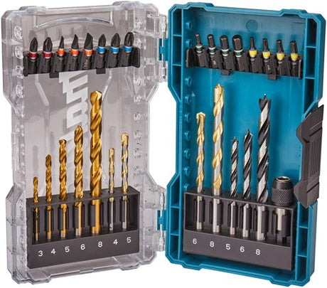 Makita accessoires e-07054 jeu de forets et d'embouts de tournevis | 29 pièces - e-07054