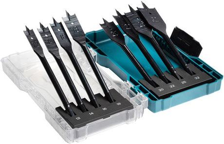 Accessoires Makita e-08698 jeu de perceuses rapides | 150 mm | 1 4 hexagone | 8 pièces - e-08698