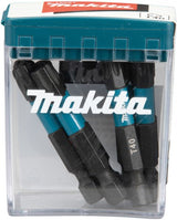 Accessoires Makita e-12681 embout de tournevis à percussion | t40x50mm | x impact noir | 10 pièces - e-12681