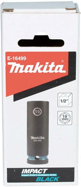 Imp Makita accessoires e-16499 douille à chocs 19x82mm acte noir 1 2 vk - e-16499