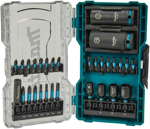 Makita accessoires e-22903 jeu d'embouts de tournevis à percussion | 30 pièces - e-22903
