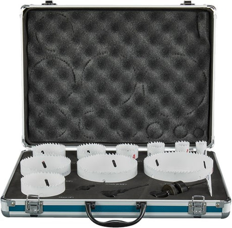 Makita accessoires jeu de scies cloches 13 pièces bois métal - d-75764 - d-75764