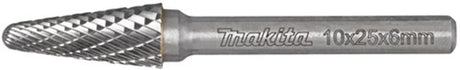 Accessoires Makita Cône de fraisage HM à tête ronde pour métal - b-52819 - b-52819