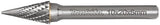 Accessoires Makita HM fraise cône à tête pointue pour métal - b-52847 - b-52847