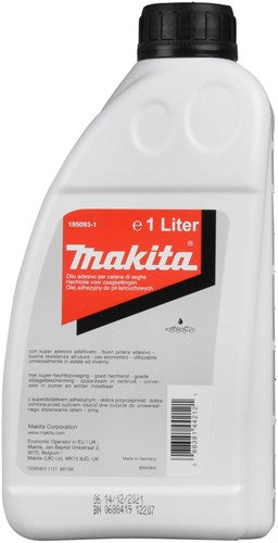 Makita accessoires huile pour tronçonneuse 1ltr - 195093-1 - 195093-1