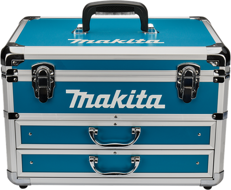 Mallette accessoires Makita aluminium bleu - 823340-7 823340-7