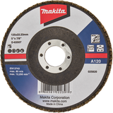 Makita accessoires disque de ponçage à lamelles 125mm a120 - d-63507 d-63507