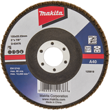 Makita accessoires disque de ponçage à lamelles 125mm a40 - d-63476 - d-63476