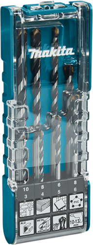 Makita accessoires multi-perceuses 8 pièces - e-15855 - e-15855