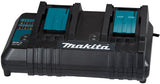 Chargeur Makita dc18sh pour charger simultanément 2 batteries - chargeur duo - dc18sh