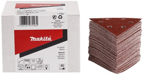 Makita accessoires feuille abrasive 3-k k60 rouge v. - p-42606 - p-42606