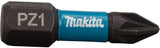 Makita accessoires tournevis à percussion noir pz1x25mm - b-63638