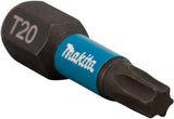 Makita accessoires tournevis à percussion noir t20x25mm - b-63672 - b-63672