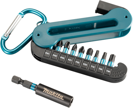 Makita accessoires jeu d'embouts de tournevis à percussion 10 pièces - e-12005 - e-12005