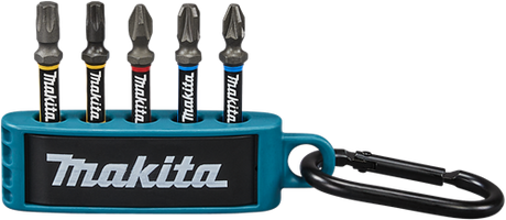 Makita accessoires jeu d'embouts de tournevis à percussion 5 pièces - e-13568 e-13568