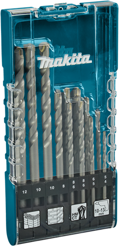 Makita accessoires jeu de forets à maçonnerie 12 pièces - d-77126 - d-77126