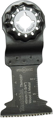 Accessoires Makita lame de scie plongeante tma087 | 45x45mm | bois acier - e-25448