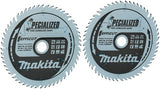 Makita accessoires twin-pack lame de scie circulaire bois efficut 165x20x1,45 56t 23g - b-57336-2