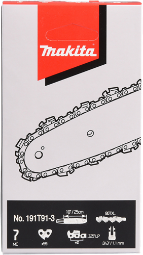 Accessoires Makita chaîne de scie txl80 350mm - 191t91-3 191t91-3